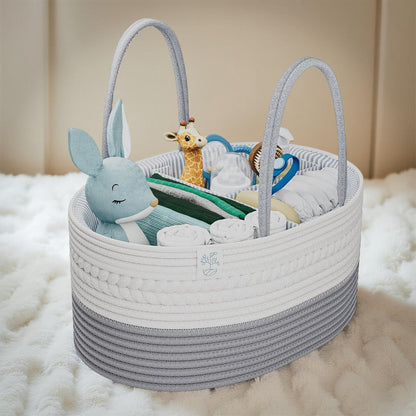 Baby Organizer Nursery Basket Storage Tote Diaper Caddy