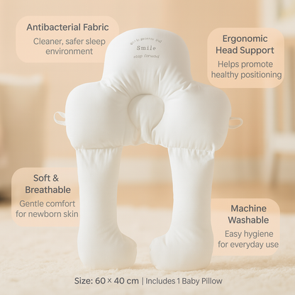 Baby Pillow Infant Sleep Cushion Newborn Head Positioner