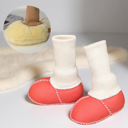 Baby Shoes Winter Boots Infant Crib Booties Soft Sole Footwear