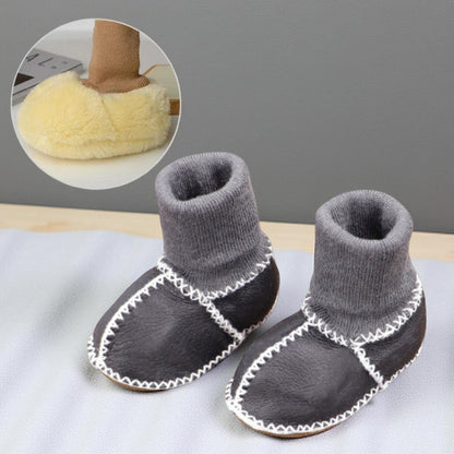Baby Shoes Winter Boots Infant Crib Booties Soft Sole Footwear