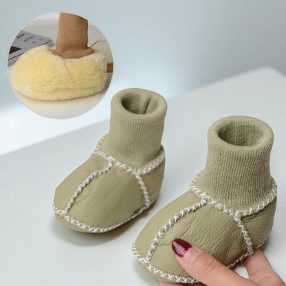 Baby Shoes Winter Boots Infant Crib Booties Soft Sole Footwear
