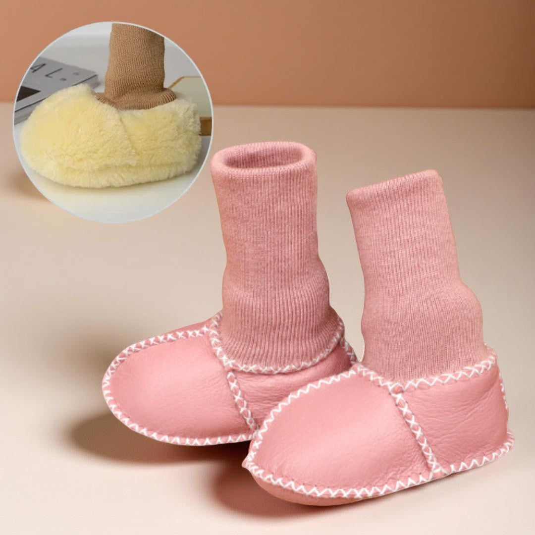 Baby Shoes Winter Boots Infant Crib Booties Soft Sole Footwear
