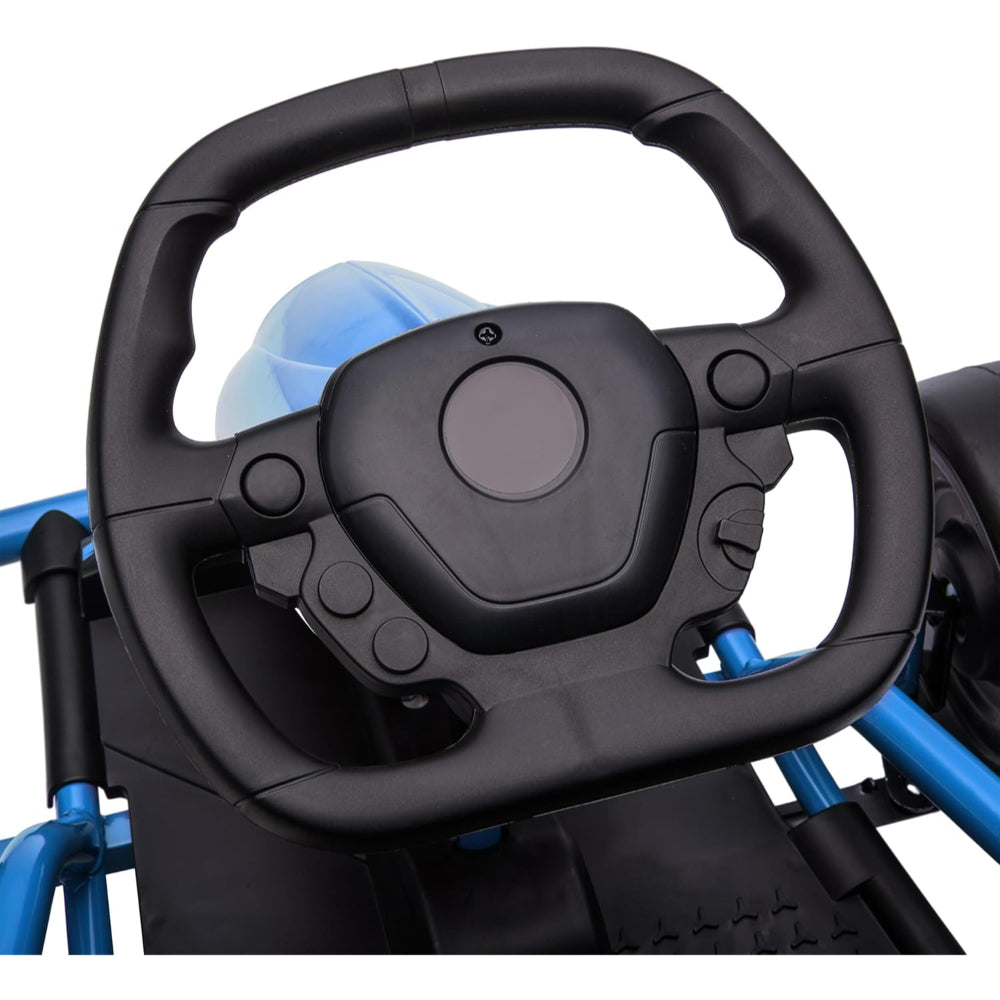 Car Electric Drift Go Kart Metal Frame Kids Ride On Racer