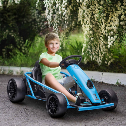Car Electric Drift Go Kart Metal Frame Kids Ride On Racer