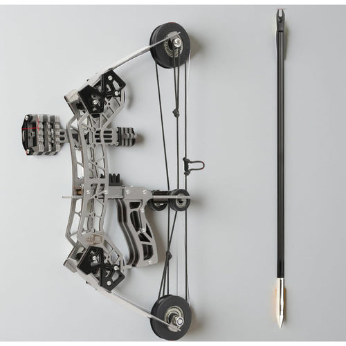 Compound Bow Archery Pocket Steel Shooting Set