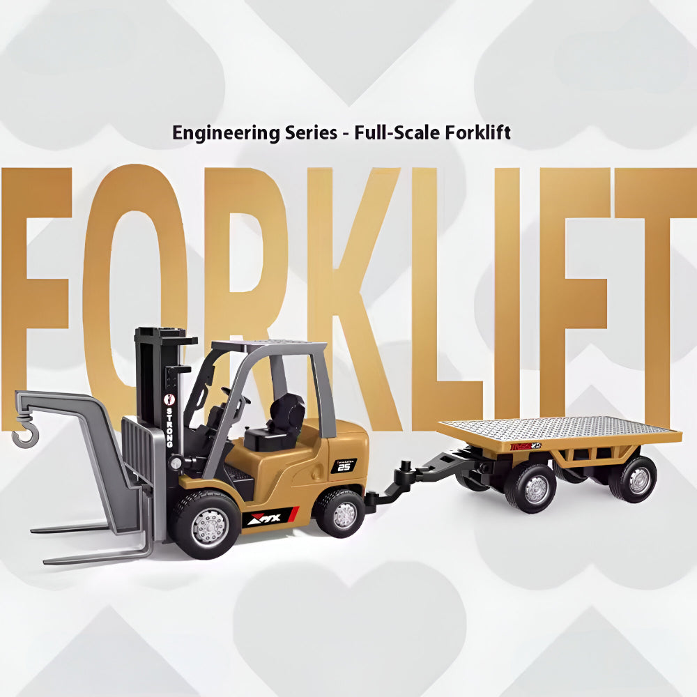 Construction Toy Alloy Vehicle Set Remote Control Functions