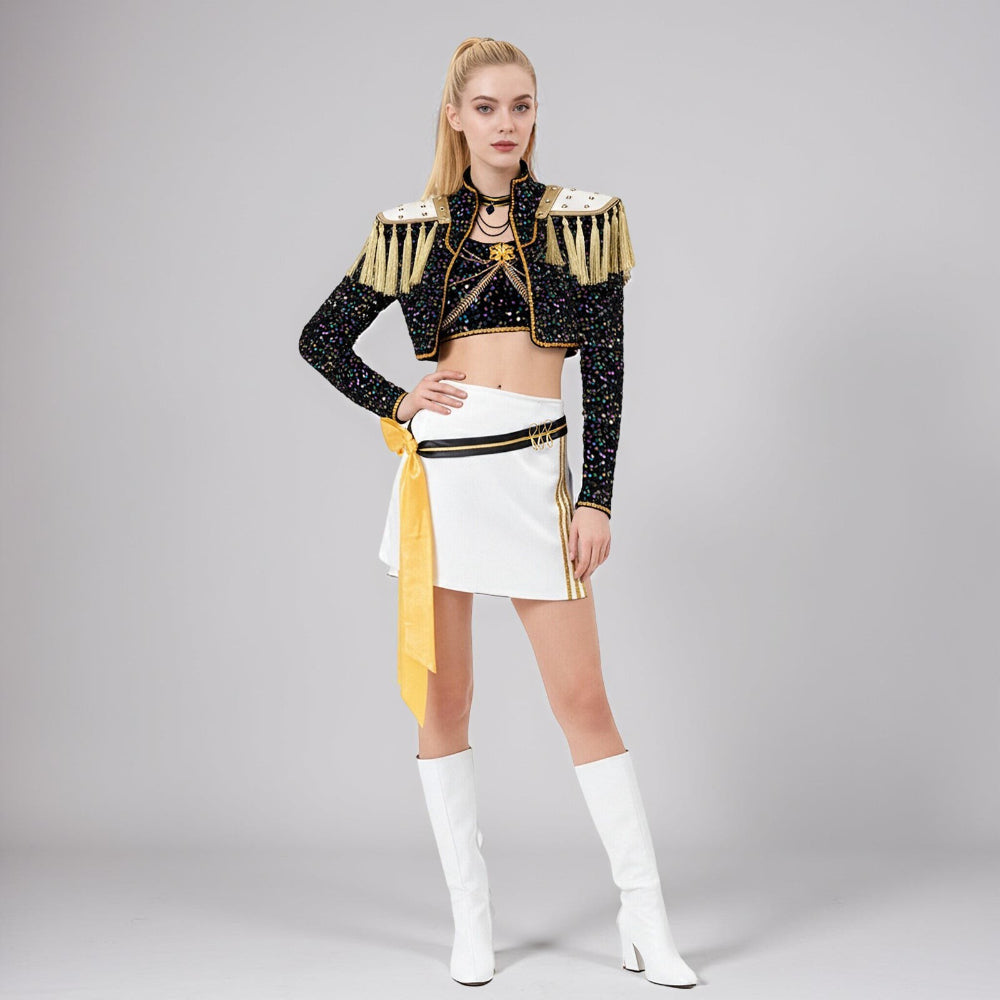 Kids Costume Stage Outfit Performance Set Cosplay