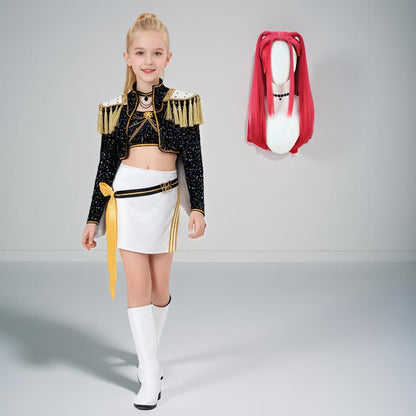 Kids Costume Stage Outfit Performance Set Cosplay