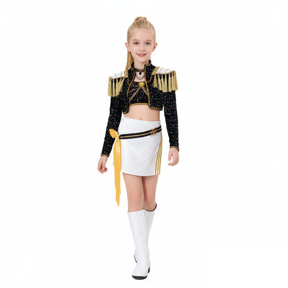 Kids Costume Stage Outfit Performance Set Cosplay
