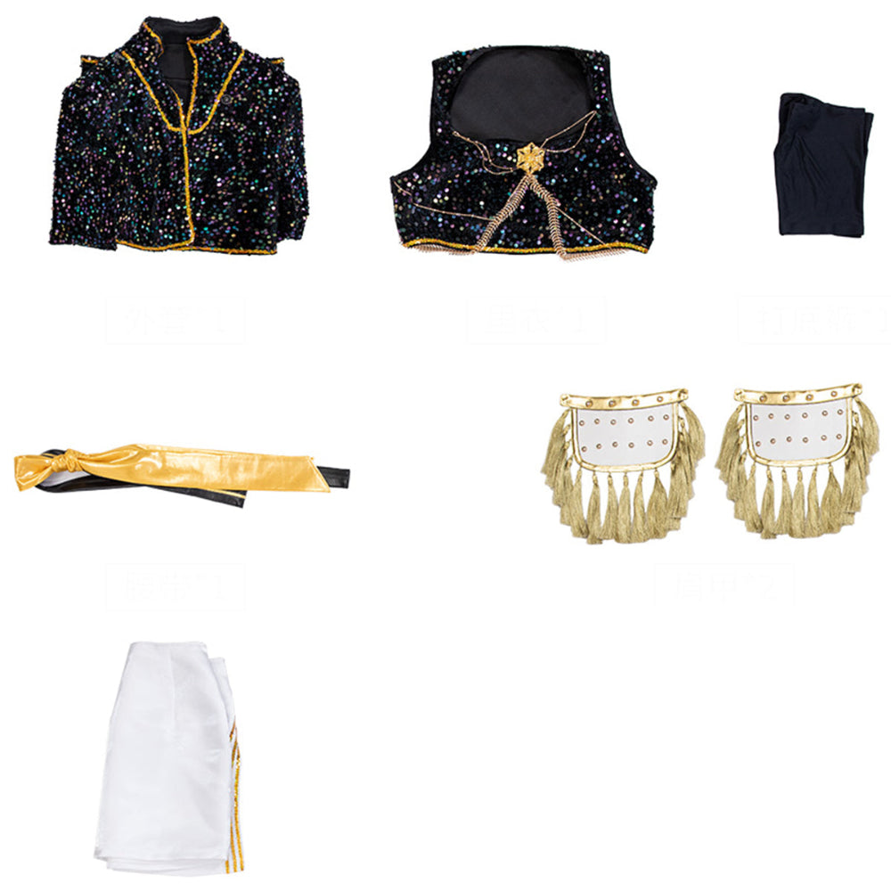 Kids Costume Stage Outfit Performance Set Cosplay