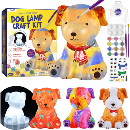 Kinder Bastellampe Malset Licht Kunst Aktivität Spielzeug Set