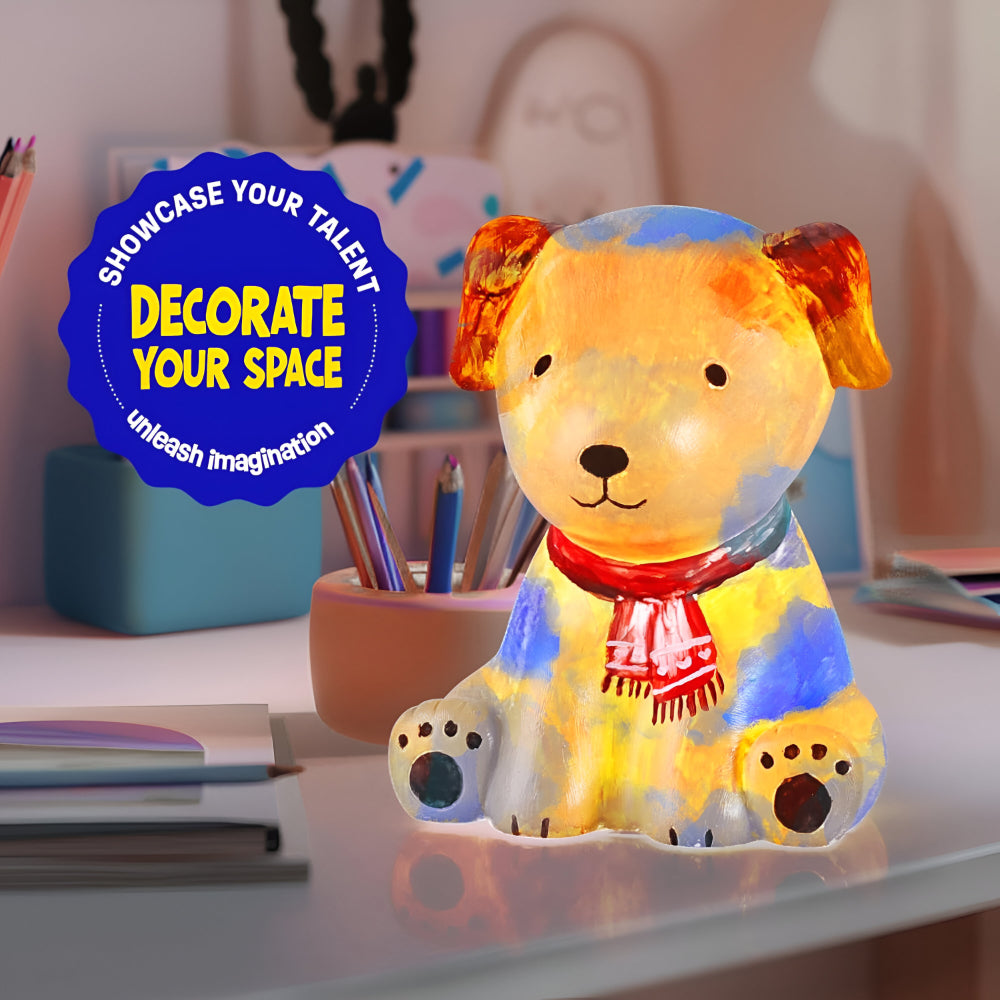 Kinder Bastellampe Malset Licht Kunst Aktivität Spielzeug Set