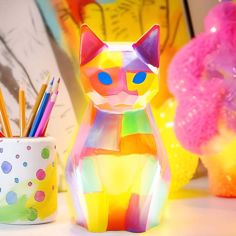 Kinder Bastellampe Malset Licht Kunst Aktivität Spielzeug Set