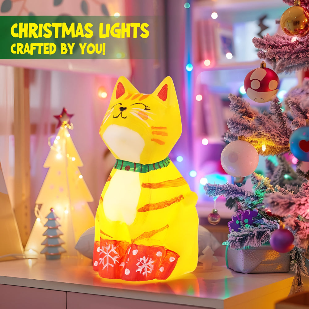 Kinder Bastellampe Malset Licht Kunst Aktivität Spielzeug Set