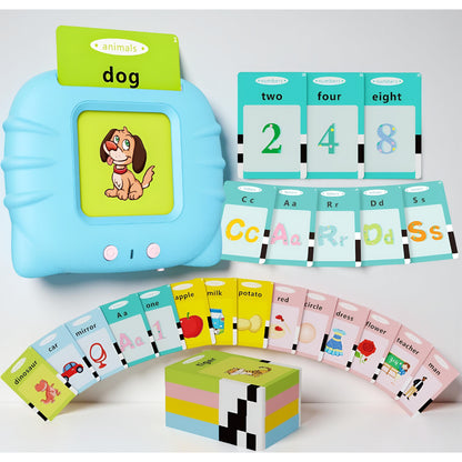 Kinder Lernkartenleser Montessori Bildungs-Spielzeug