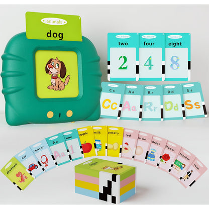 Kinder Lernkartenleser Montessori Bildungs-Spielzeug