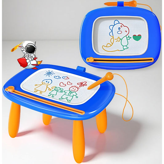 Kinder Magnetisches Zeichenbrett Krabbel Tisch Kunst Lernspielzeug