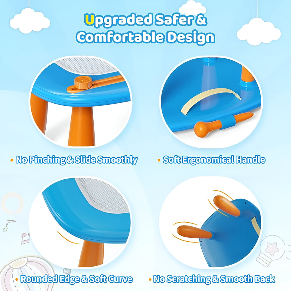 Kinder Magnetisches Zeichenbrett Krabbel Tisch Kunst Lernspielzeug