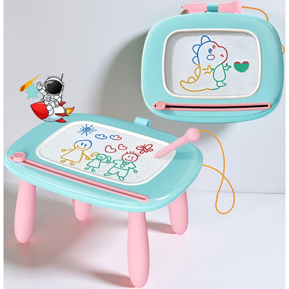 Kinder Magnetisches Zeichenbrett Krabbel Tisch Kunst Lernspielzeug