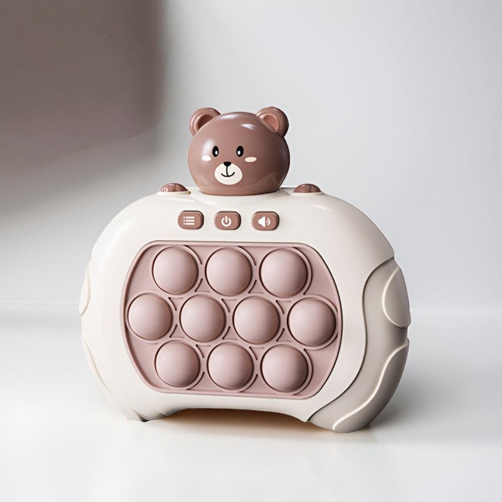 Kids Toy Pop Bubble Game Reaction Speed Hand Press Device