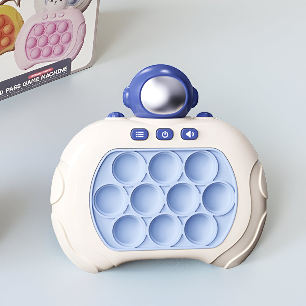 Kids Toy Pop Bubble Game Reaction Speed Hand Press Device