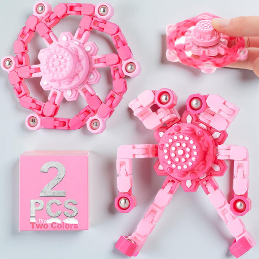 Kinder Spielzeug Spinner Set Orbit Handspielzeug Verwandelbare Figuren