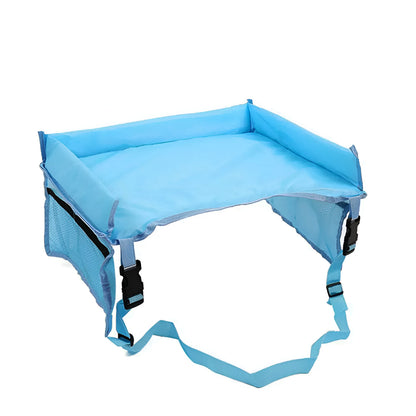 Kids Travel Tray Portable Car Seat Organizer Activity Table