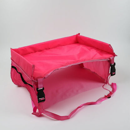Kids Travel Tray Portable Car Seat Organizer Activity Table