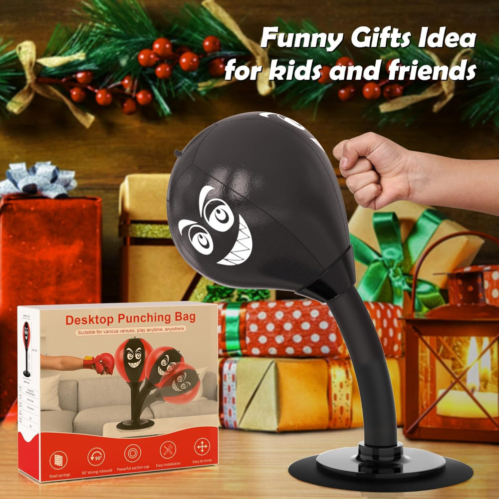 Punching Bag Desktop Boxing Ball Kids Stress Relief Training Toy