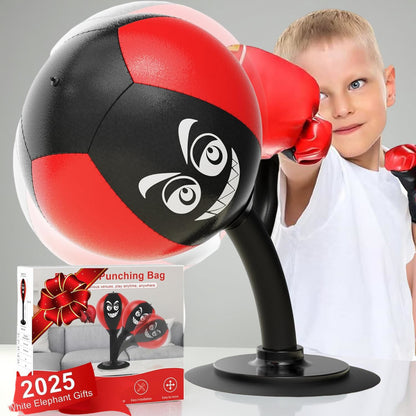 Punching Bag Desktop Boxing Ball Kids Stress Relief Training Toy