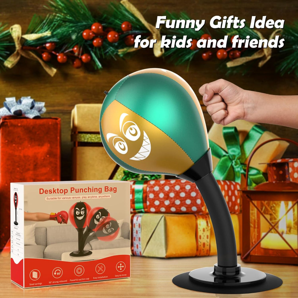 Punching Bag Desktop Boxing Ball Kids Stress Relief Training Toy