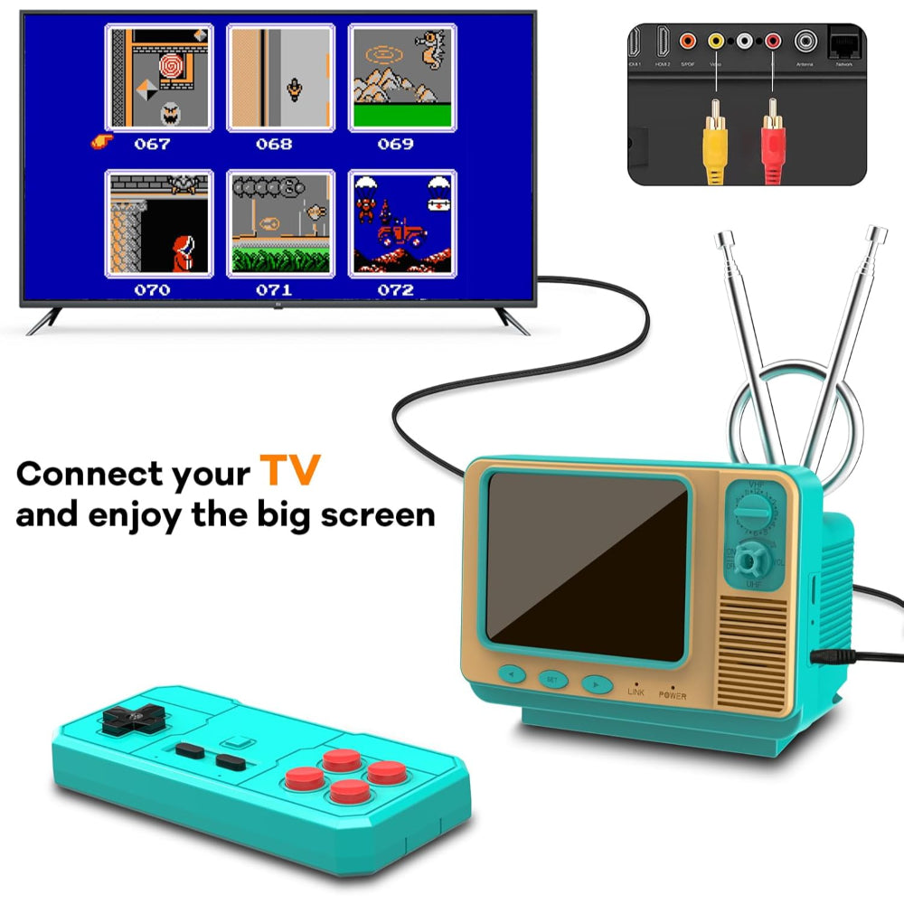 Video Games Retro Console Mini TV Handheld Controller Set