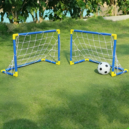 Soccer Goal Portable Backyard Training Net Set