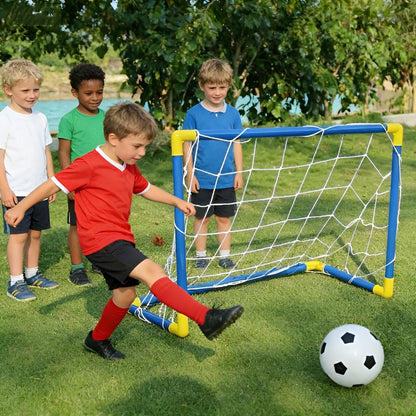 Soccer Goal Portable Backyard Training Net Set