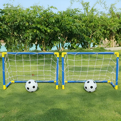 Soccer Goal Portable Backyard Training Net Set