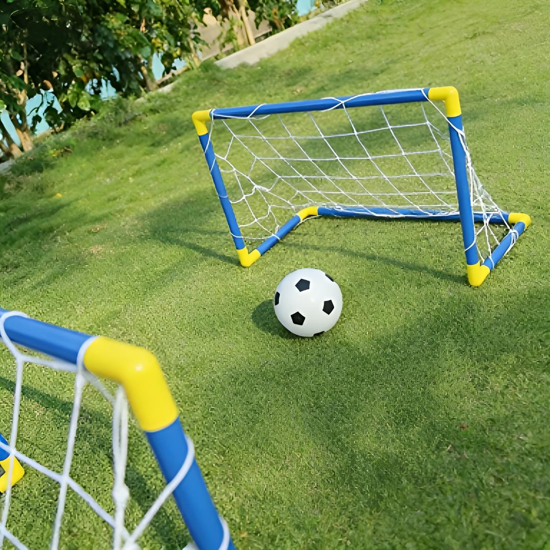 Soccer Goal Portable Backyard Training Net Set
