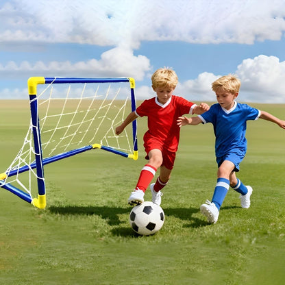Soccer Goal Portable Backyard Training Net Set