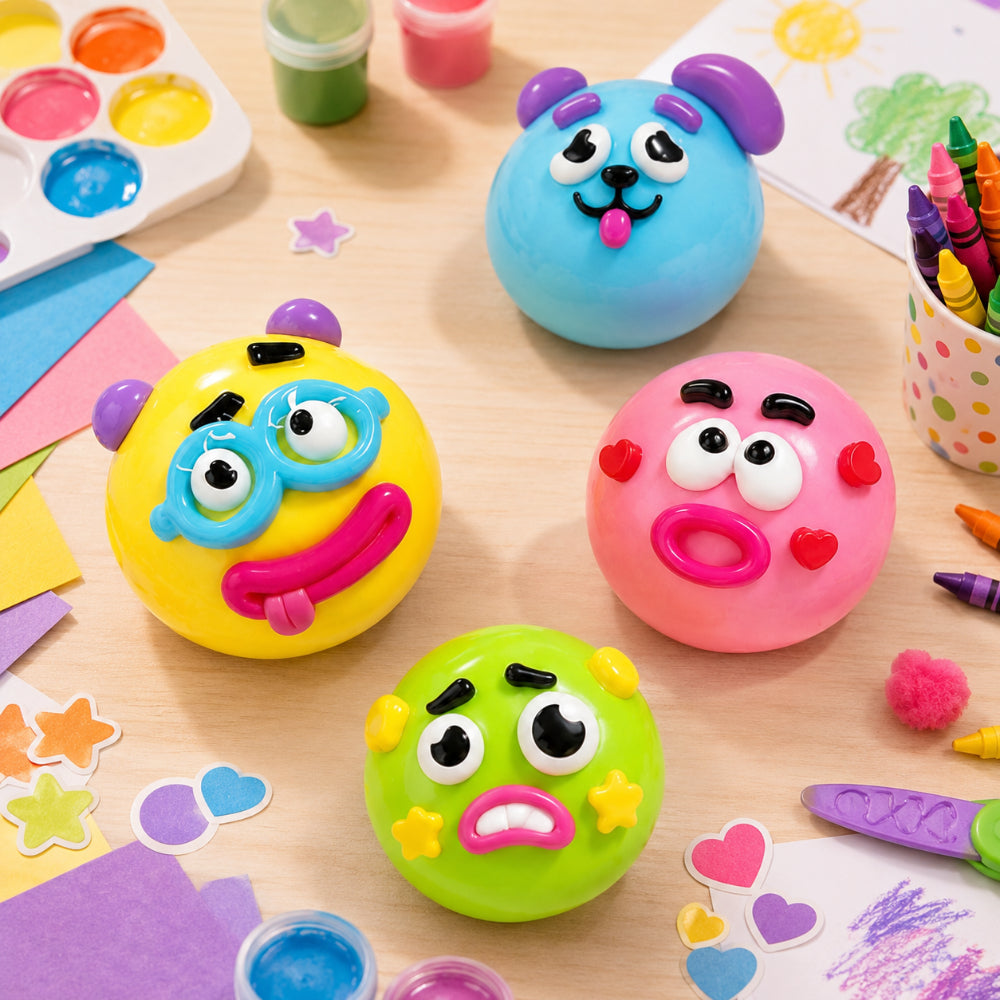 Squishy Toy Character Sensory Stress Relief Fidget Toy