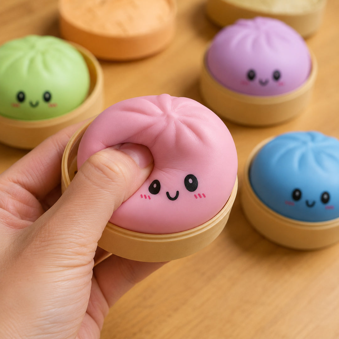 Squishy Toy Dumpling Sensory Fidget Stress Ball