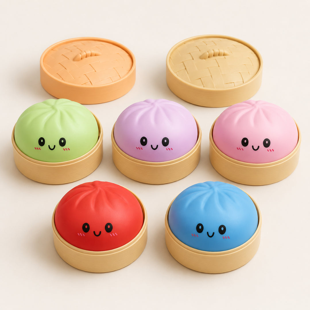 Squishy Toy Dumpling Sensory Fidget Stress Ball