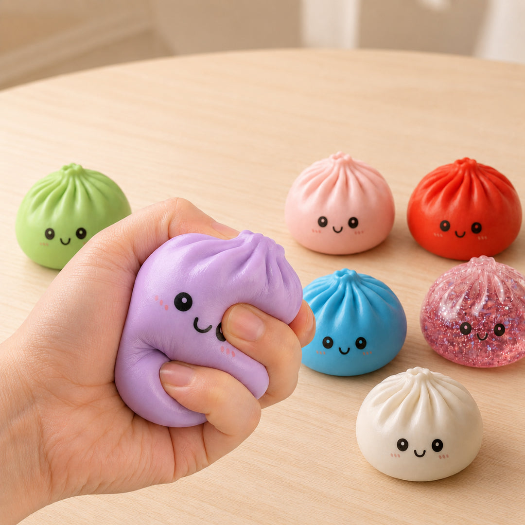 Squishy Toy Dumpling Sensory Fidget Stress Ball