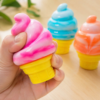 Squishy Toy Ice Cream Cone Sensory Fidget Stress Toy