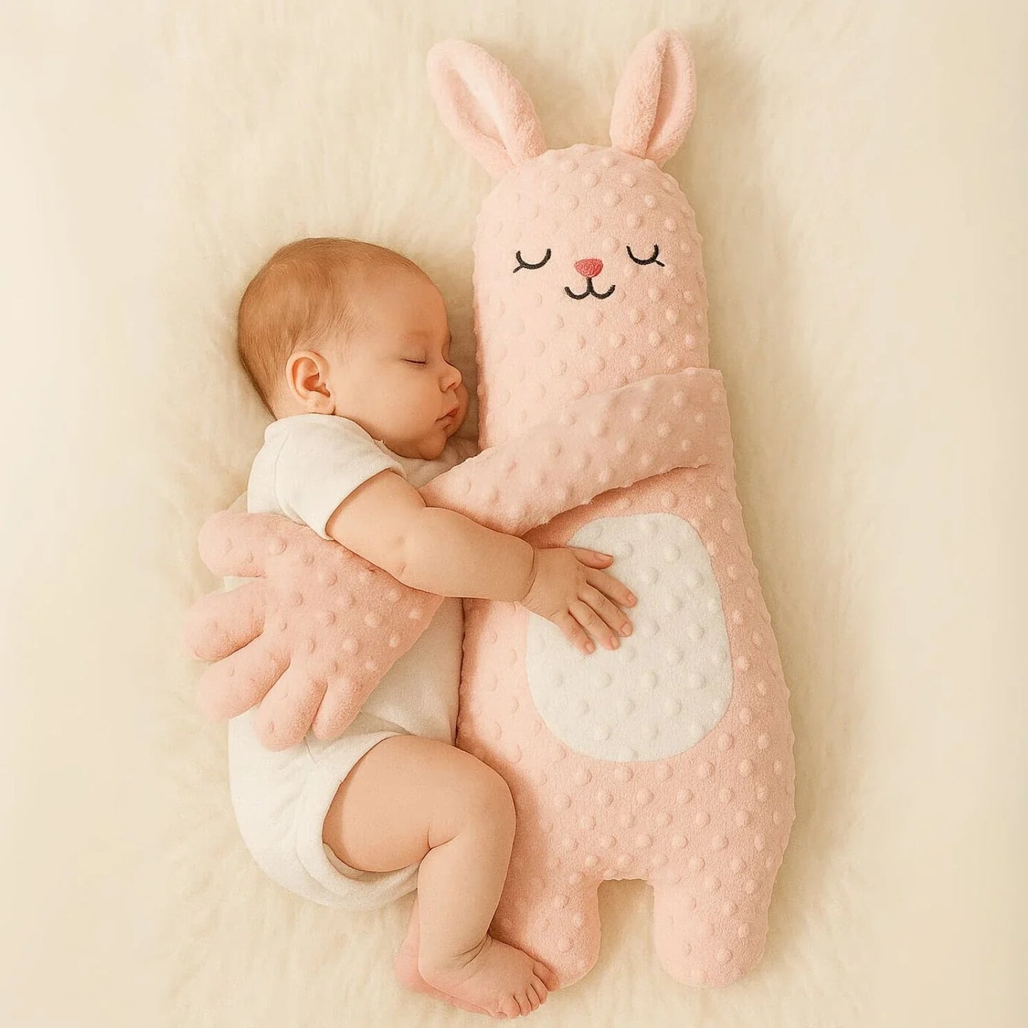 Stuffed Animal Baby Sleep Companion Rhythmic Patting Toy