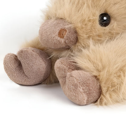 Stuffed Animal Cow Plush Weighted Cuddle Toy Kids Gift