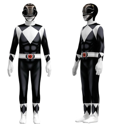 Kids Costume Hero Mask Jumpsuit Set Outfit