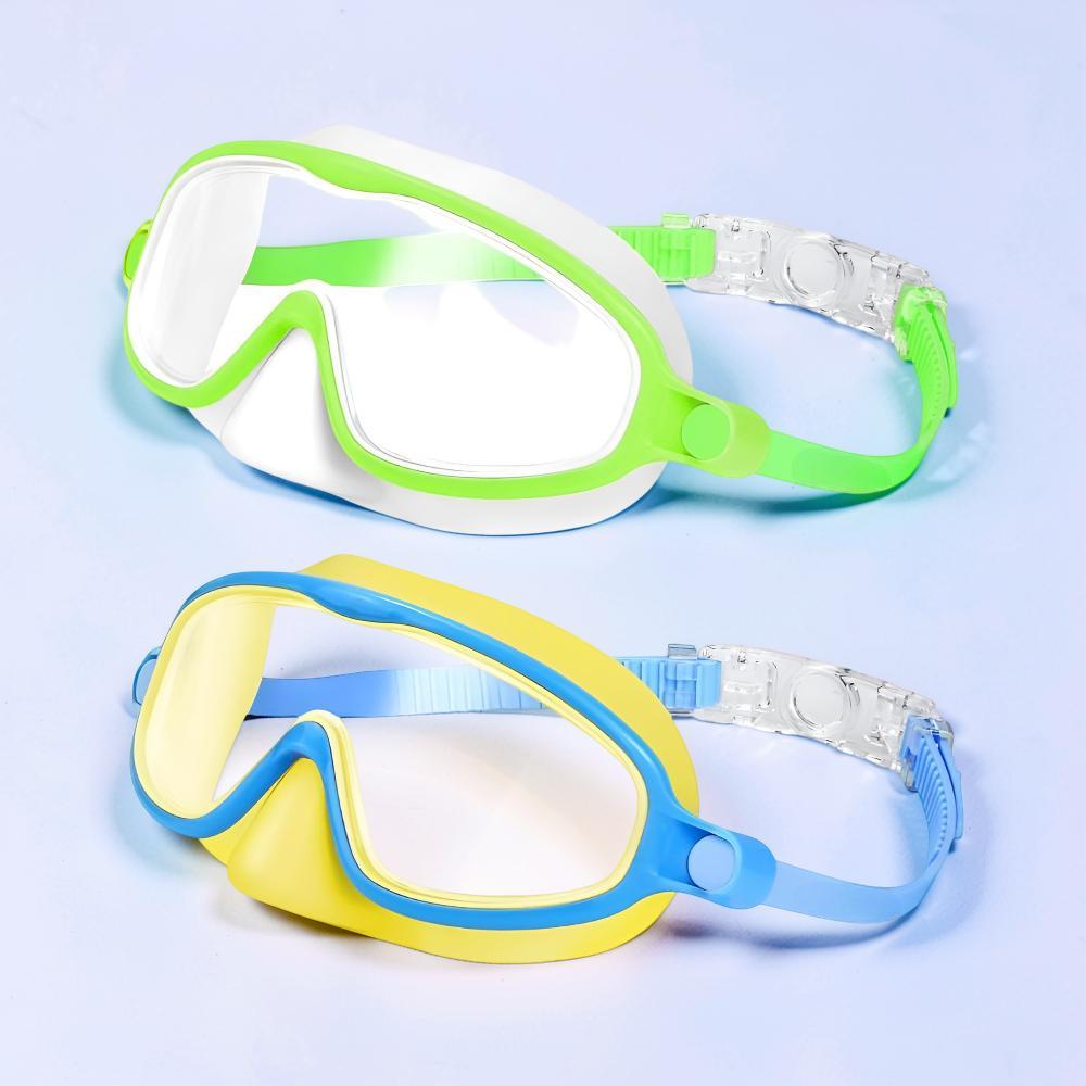 Swim Goggles Kids Nose Cover Anti Fog Mask