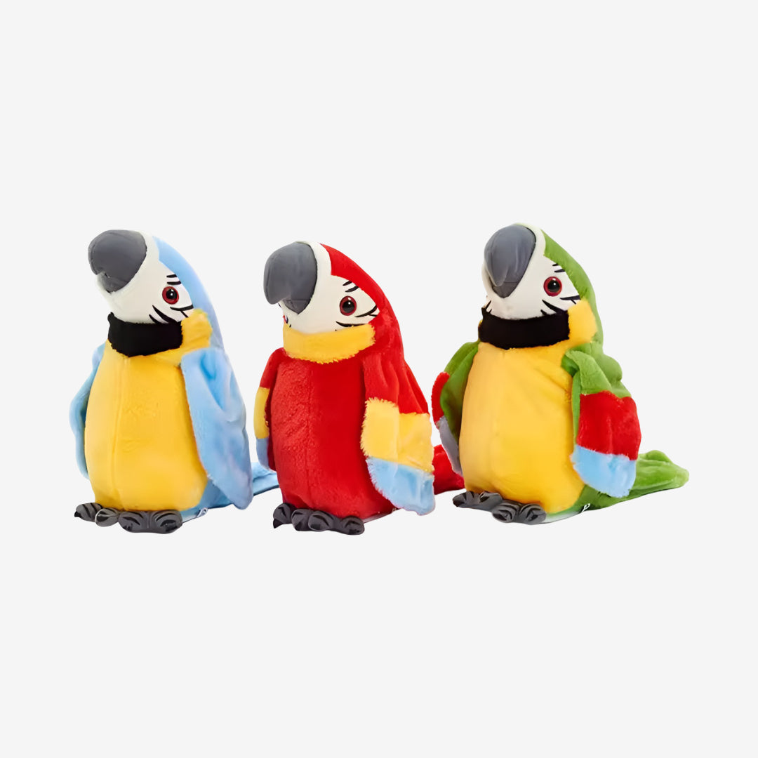 Talking Toy Parrot Voice Repeating Interactive Moving Bird