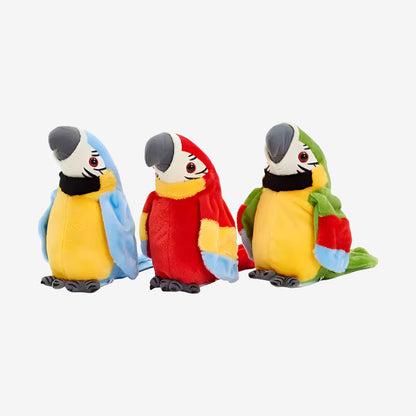 Talking Toy Parrot Voice Repeating Interactive Moving Bird