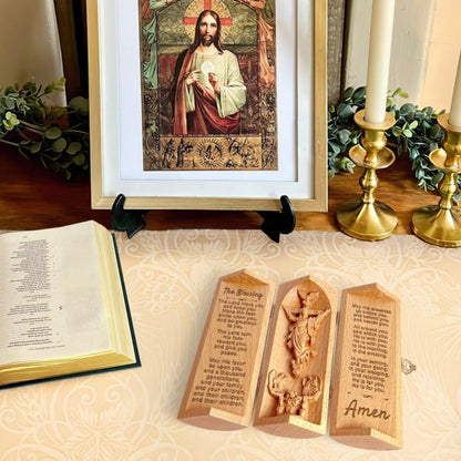 The Blessing Religious Statue Openable Sculpture Gift Box