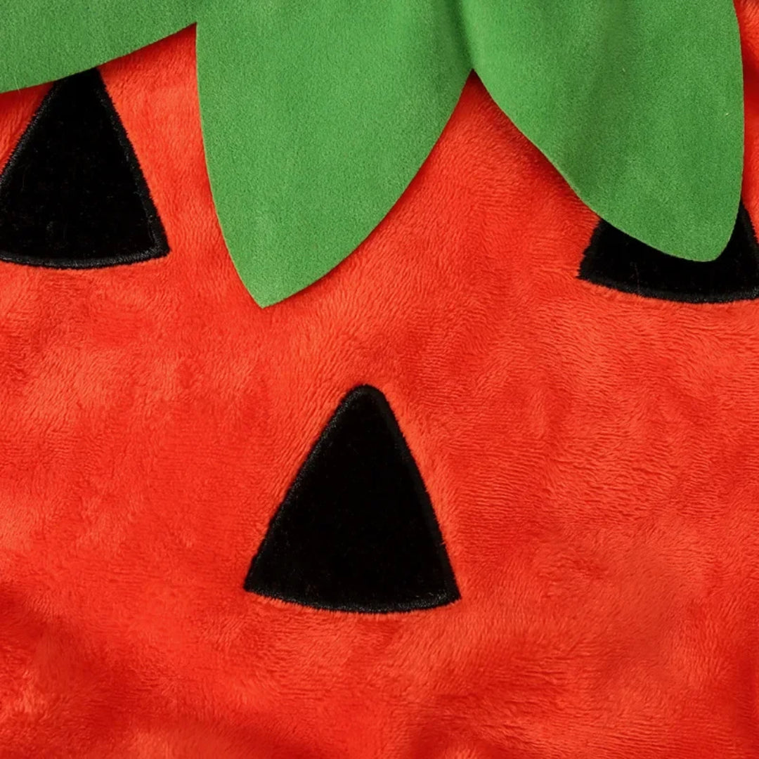 Halloween Costumes Toddler Pumpkin Romper Hat Set